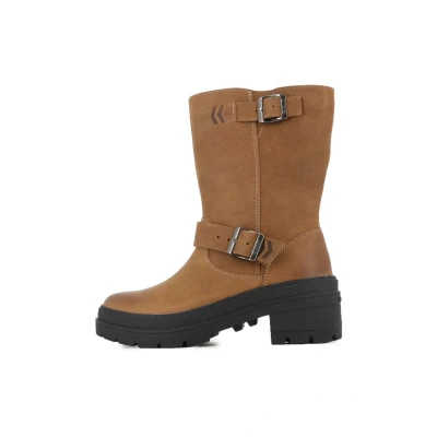Imagen de Palladium Roadster Botines con plataforma, Mujer, Talla: 39, Dear brown Zapatos