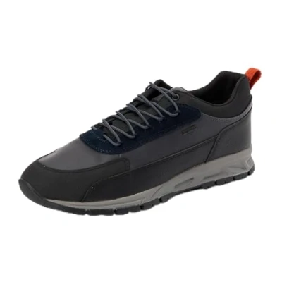 Imagen de Geox U Doray B ABX B, Zapatillas Hombre, Azul Marino y Negro, 44 EU