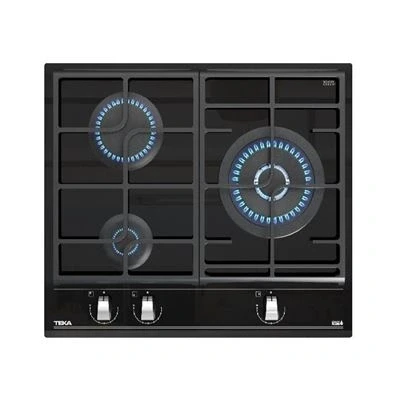 Imagen de ¡Oferta 25% ! Teka Gzc 63310 Xbb Encimera De Gas 3 Zonas Coccion Ancho 60 Cm