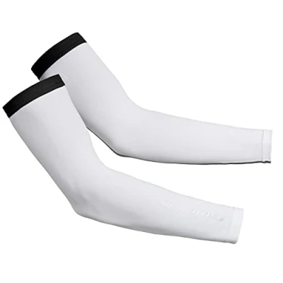 Imagen de GripGrab Manguitos Ciclismo Upf 50+ Protección Solar Antideslizantes Ligeros Transpirables Verano Bi, Calentadores Unisex Adulto, Blanco, M