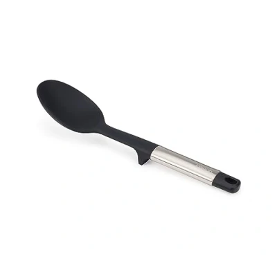 Imagen de Joseph Elevate Cuchara de Cocina para Servir Silicona, Accesorios sin BPA, Antiadherentes, Resistentes al Calor, Mango en Acero Inoxidable