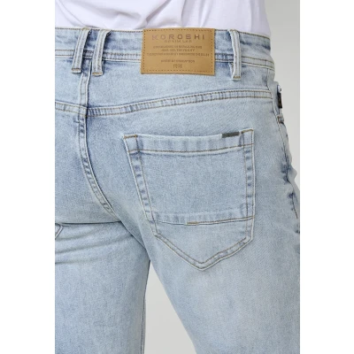 Imagen de Koroshi Vaqueros rectos, Hombre, Talla: 40, Azul cl light blue