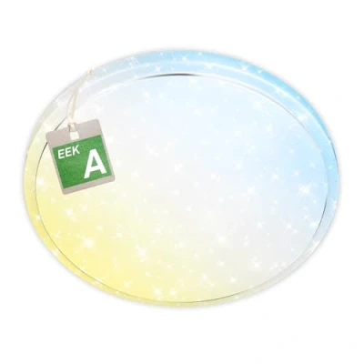 Imagen de Briloner Plafón LED Star, blanco, decoración estrellada, CCT, atenuable