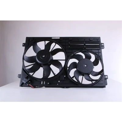 Imagen de NISSENS 85643 Ventilador de Radiador 363 12 276 con regulador incorporado VOLKSWAGEN: Passat B6 Berlina, Golf 5, Touran I, SEAT: Leon II Hatchback