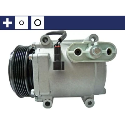 Imagen de MAHLE ORIGINAL ACP 90 000S Compresor de Aire Acondicionado Scroll90 12 PAG 46 R 134 a con junta anular FORD: FIESTA 6