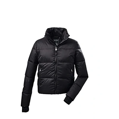 Imagen de Killtec Chaqueta de esquí para mujer Ksw 211 Wmn Ski Qltd Jckt acolchada, con paranieves desmontables, Mujer, acolchada/chaqueta desmontable, 37318 000, antracita, 42