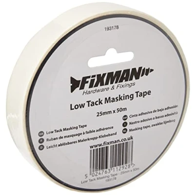 Imagen de Fixman 193178 Cinta adhesiva de carrocería (tamaño: 25mm)