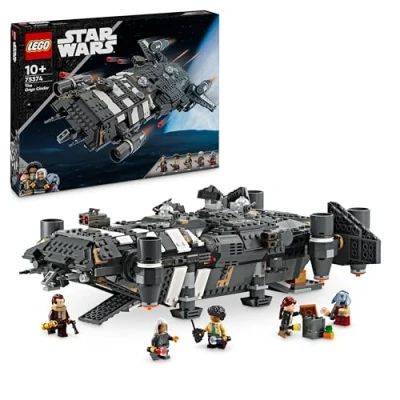 Imagen de LEGO Star Wars: Skeleton Crew The Onyx Cinder Juguete de Construcción Infantil con Nave Estelar Colección, 5 Minifiguras Personajes, Regalo para Niños, Niñas y Fans 10 Años o Más 75374