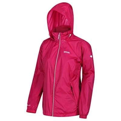 Imagen de Regatta Corinne IV Impermeable Y Transpirable, Forrada En Rejilla con Capucha para Senderismo Activo Jackets Waterproof Shell, Mujer, Dark Cerise, 18