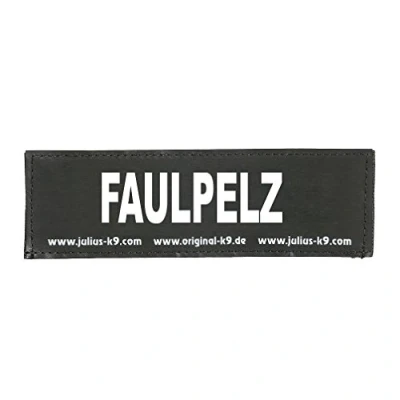 Imagen de Julius K9 FAULPELZ Parches Intercambiables, 1 par, tamaño: pequeño, Negro