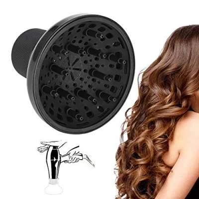 Imagen de Secador de pelo Difusor soplado, Accesorio universal Adaptable Cabello rizado u ondulado para peluquería