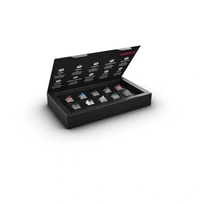 Imagen de CHERRY MX EXPERIENCE BOX, 10 interruptores mecánicos para teclado DIY, Hot Swap o Gaming, experimentar y descubrir, calidad Made in Germany