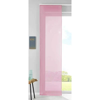 Imagen de Gardinenbox Juego de Cortinas correderas, 100% poliéster, 245 x 60 cm, Color Arena