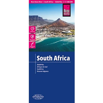 Imagen de Sudáfrica, mapa impermeable de carreteras. Escala 1:1.400.000 impermeable. Reise Know How. (South Africa (1:1.400.000))