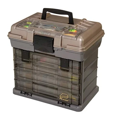 Imagen de PLANO Guide Series StowAway Rack System, Organizador aparejos pesca, piezas pequeñas, bandejas extraíbles, abalorios, material escolar o oficina para manualidades