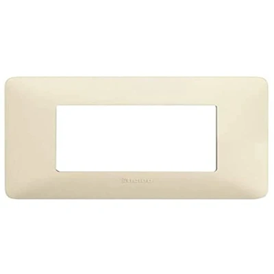 Imagen de Bticino AM4803MSL Matix Placa de 3 módulos, plateado