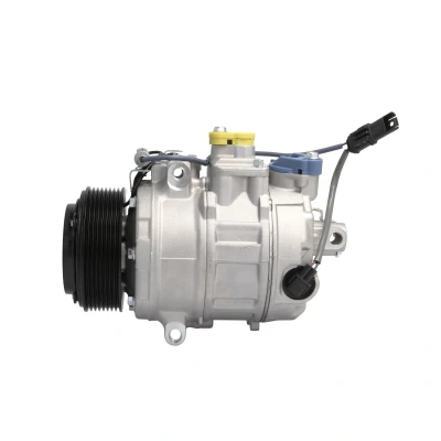 Imagen de THERMOTEC KTT090447 compresor de Aire Acondicionado 7SBU17C 12V PAG 46 R1234yf, R134a con aceite PAG, junta tórica BMW: X5, 5 Sedán