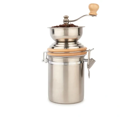 Imagen de La Cafetière Molinillo de café tradicional acero inoxidable
