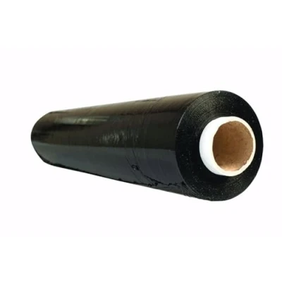 Imagen de OFFICE PRODUCTS Rollo de lámina elástica (291 m 50 cm, 3 kg, 23 my, 150% estiramiento a mano), color negro