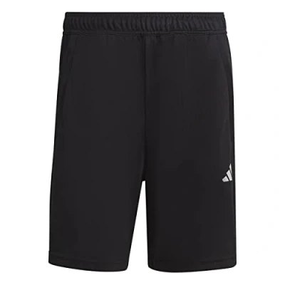 Imagen de adidas Hombre Train Essentials All Set Training Shorts, Black/White, S Tall