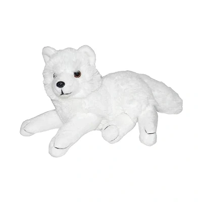 Imagen de Wild Republic Cuddlekins Mini Zorro ártico, Animales de Peluche, 20 cm, Regalo Recién Nacido, Peluches para Niños, Juguete Niñas, Elaborado con Botellas Recicladas