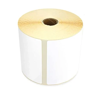 Imagen de Netuno 1 rollo de etiquetas térmicas autoadhesivas blancas DIN 100x220mm núcleo 25mm 400 piezas por para impresoras envío códigos barras precios cajas nombre logística