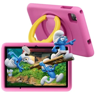Imagen de Blackview TabA6Kids Tablet Niños 10 Pulgadas Android 14,12GB RAM+128GB ROM/1TB, Octa Core para Widevine L1/Eye friendly HD+ 800*1280/5100 mAh/Dual AI Cameras/Parent Control/BT 5.2/5G WiFi