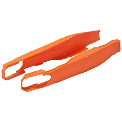 Imagen de POLISPORT 8456600002 Protector de basculante poliamida resistente y duradero fácil instalar compatible con motocicletas KTM en color naranja