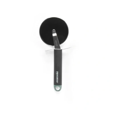 Imagen de Progress BW09574GEU7 Cortador De Pizza La Gama Shimmer Con Un Diseño Duradero, Elegante Y Fácil Lavar, Utensilio Cocina Mango Tacto Suave Punta Verde, Para Servir Cortar