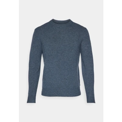 Imagen de Fjallraven Övik Round Neck Sweater M Sweatshirt, Mens, Navy, 4XL