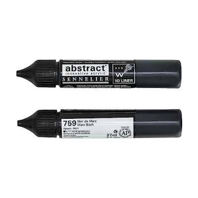 Imagen de Sennelier Abstract Liner 27ml Mars Black