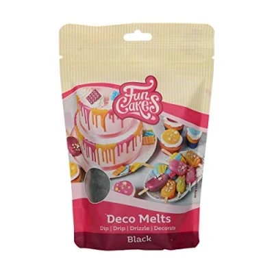 Imagen de FunCakes Deco Melts Negro AZO Free 250 g