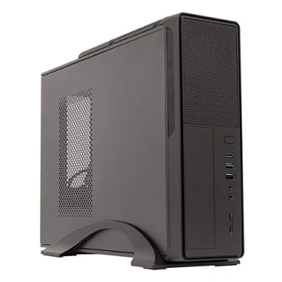Imagen de UNYKAch Caja de Ordenador Micro ATX UK2010 con Fuente Alimentación 450W, USB 3.0 y Lector Tarjetas