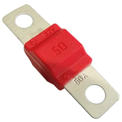 Imagen de AERZETIX: 5x Fusible Rojo grande MIDI 50A 32V para coche vehículos camión C42176