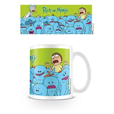 Imagen de Pyramid International Rick &amp; Morty Mr. Meeseeks Ceramic Mug Menaje Infantil, Multicolor, 1 Unidad (Paquete de 1)