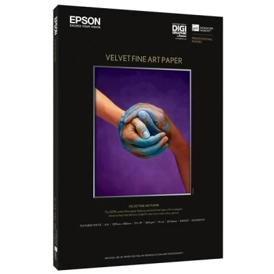 Imagen de Epson S041637 papel velvet fine art 260 gramos A3 20 hojas