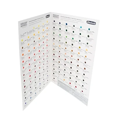 Imagen de Schmincke HORADAM® AQUARELL Dotcard con 140 Tonos 14 999 140, para probar Todos los de