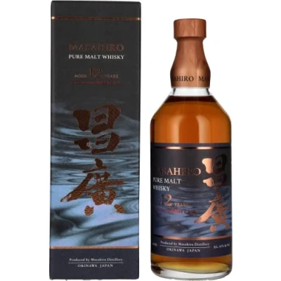 Imagen de Masahiro 12 Years Old Pure Malt Whisky Oloroso Sherry Cask 43% Vol. 0,7l in Giftbox