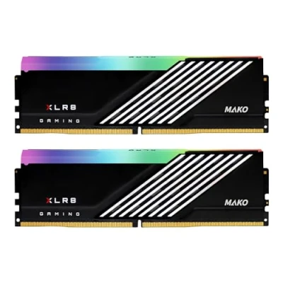 Imagen de PNY Kit RAM XLR8 Gaming Epic X RGB™ 32GB (2x16GB) DDR5 6000MHz (PC5 48000) CL40 1.3V (MD32GK2D5600040MXRGB)