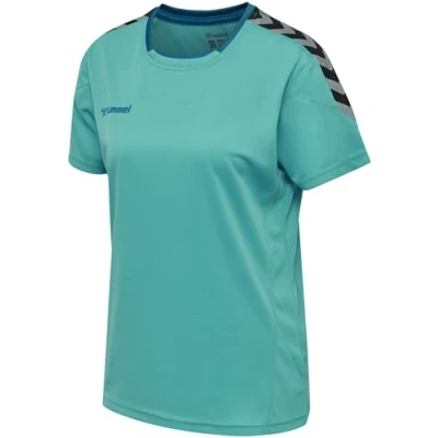 Imagen de hummel hmlAUTHENTIC Poly Jersey Woman S/S Color: True Red_Talla: S
