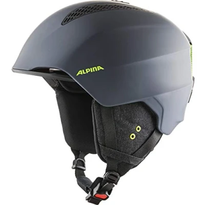 Imagen de ALPINA Grand Casco de esquí, Unisex Adult, Charcoal Neon Matt, 54 57