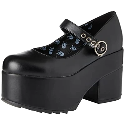 Imagen de LAMODA Secret Garden, Mary Jane Mujer, Color Negro, 41 EU