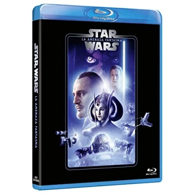Imagen de Star Wars Ep I: La Amenaza Fantasma (Edición remasterizada) 2 discos (película + extras) [Blu ray]