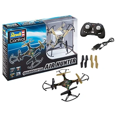 Imagen de Revell Control RC Quadcopter para Principiantes, Remoto a con 2, 4 GHz Air Hunter 23860