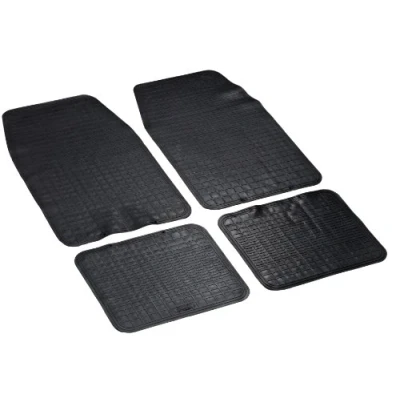 Imagen de Unitec 74514 Uni Alfombras para Coche (4 Piezas), Color Negro