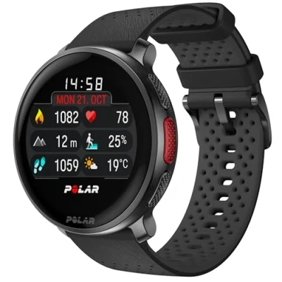 Imagen de Reloj deportivo Polar Vantage V3, Negro, 22 mm, 1.39&quot; AMOLED, GPS, EGC en la muñeca