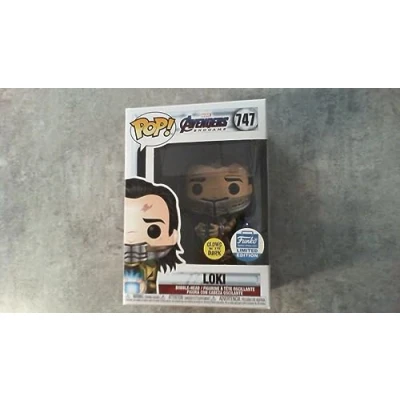 Imagen de Funko Pop! Marvel: Avengers Endgame Loki con tesseract que brilla en la oscuridad