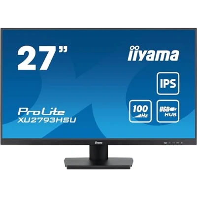 Imagen de iiyama XU2793HSU B6 27&quot; Panel IPS, 1920x1080100Hz, 250cd/m², Altavoces, HDMI, DisplayPort, 1ms (MPRT), FreeSync, USB 2x2.0