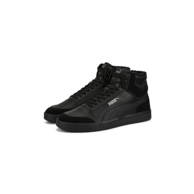 Imagen de Puma Shuffle MID Unisex Zapatillas altas, Talla: 45, Black/steel gray Piel/piel de imitación