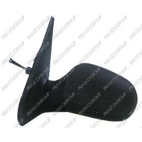 Imagen de Espejo retrovisor Prasco RN3207114 izquierda negro manual ajustable desde interior, Ajuste por cable, asférico RENAULT: CLIO 2